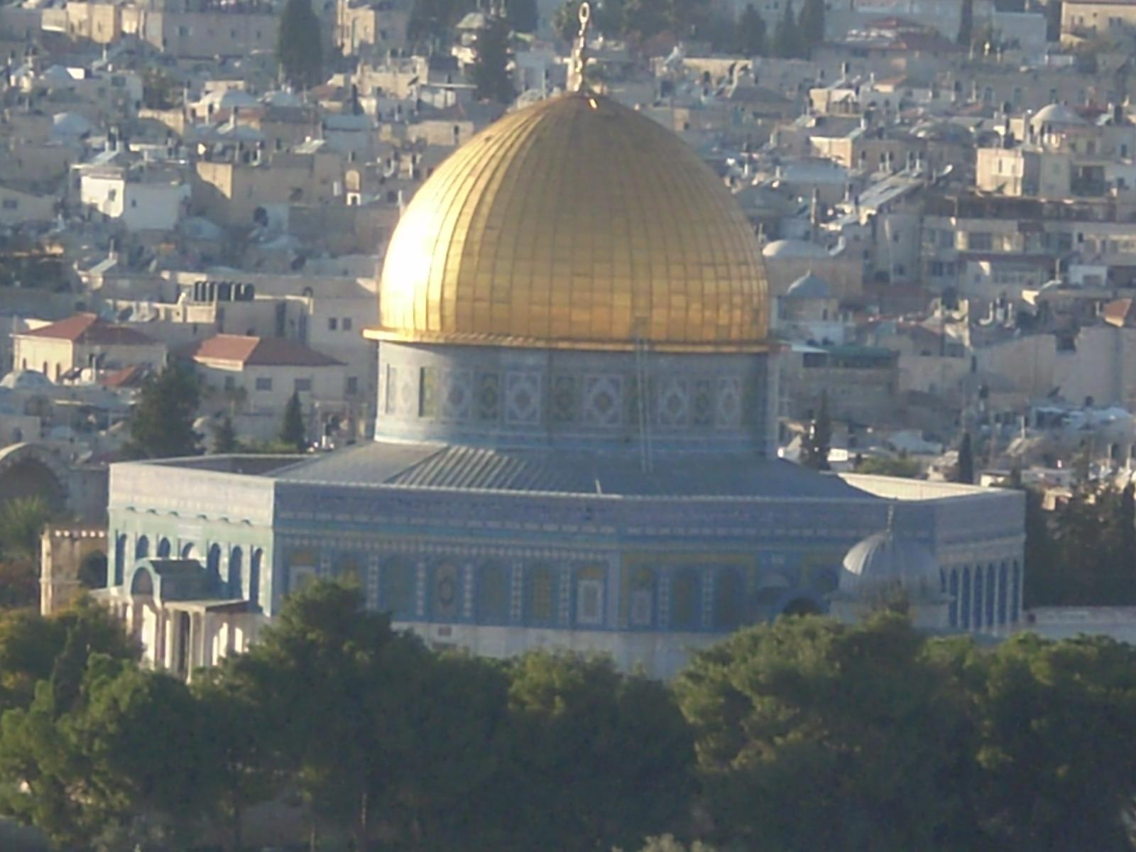 Вид на Старый город (Иерусалим) с Елеонской горы