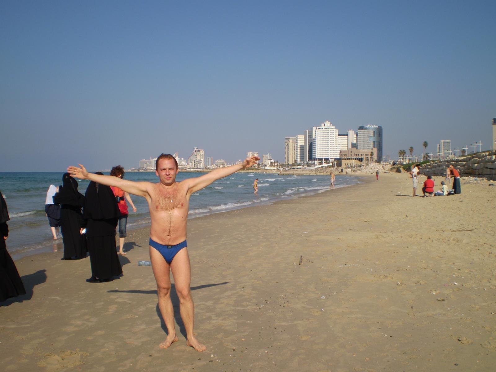 Пляж в Тель-Авиве
