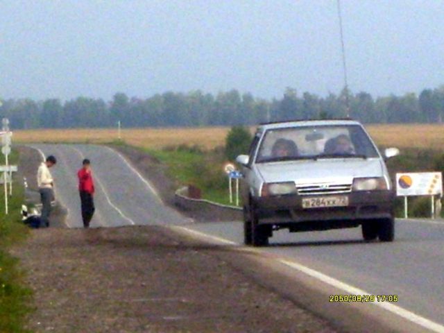 Через 40 км. от Тюмени