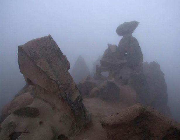 Утро в Учхисаре, Каппадокия