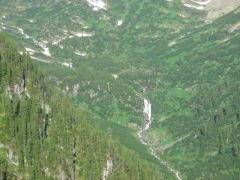 Водопад - начало Малого Казырсуга Водопад - начало Малого Казырсуга