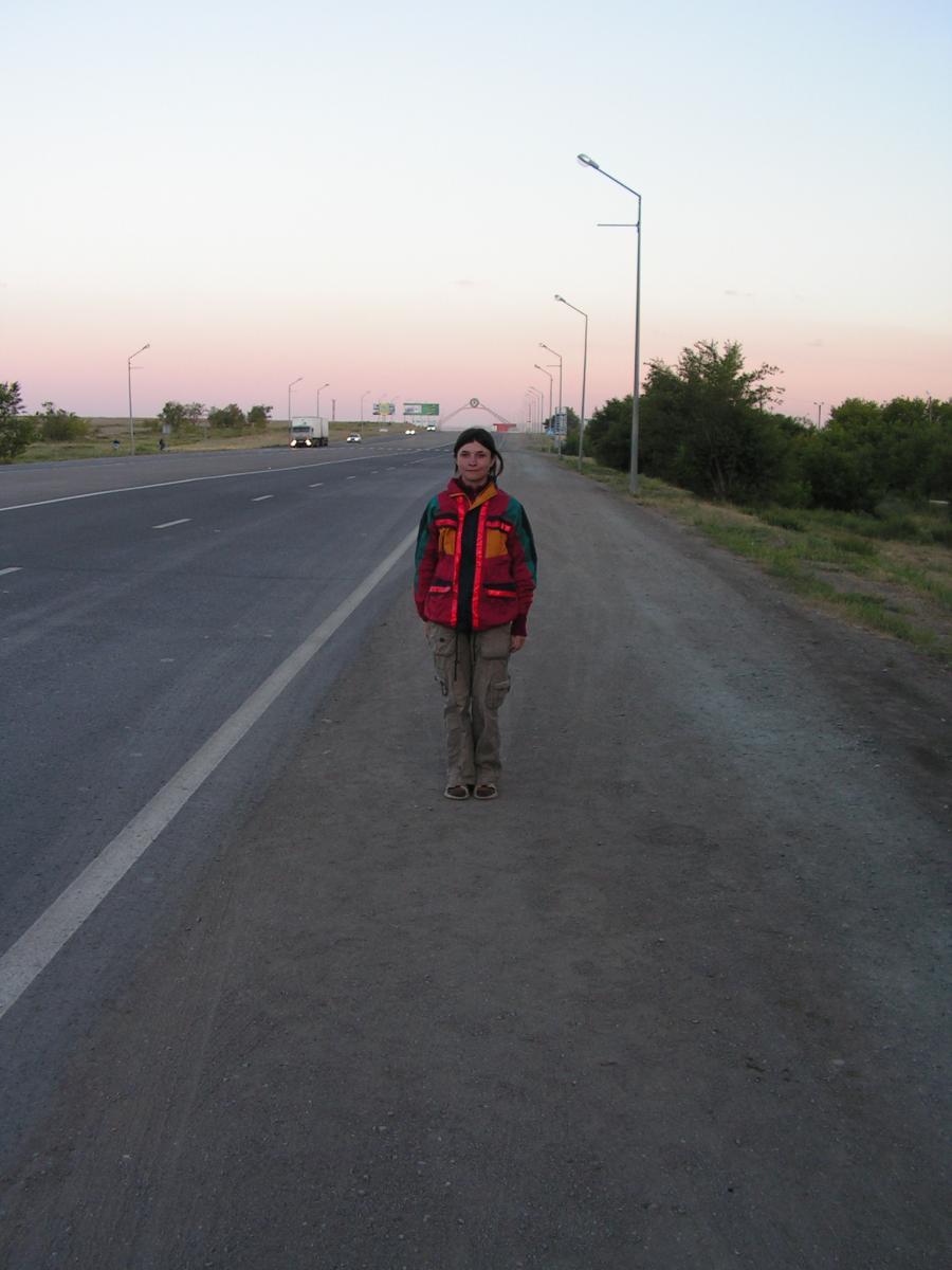 Выезд из Караганды на Алмату,июль 2010