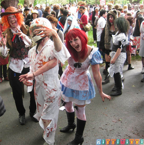 Melbourne zombie shuffle