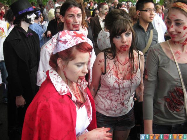 Melbourne zombie shuffle