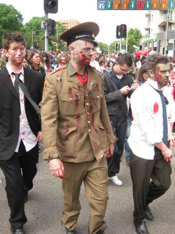 Russian zombie soldier