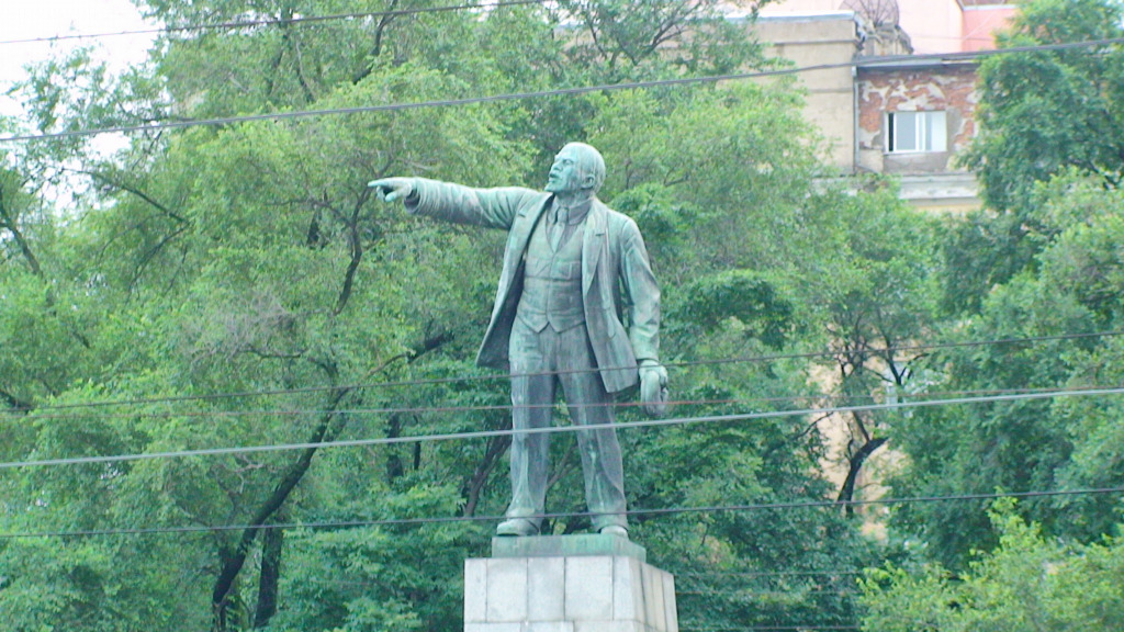 Ленин во Владике зеленый